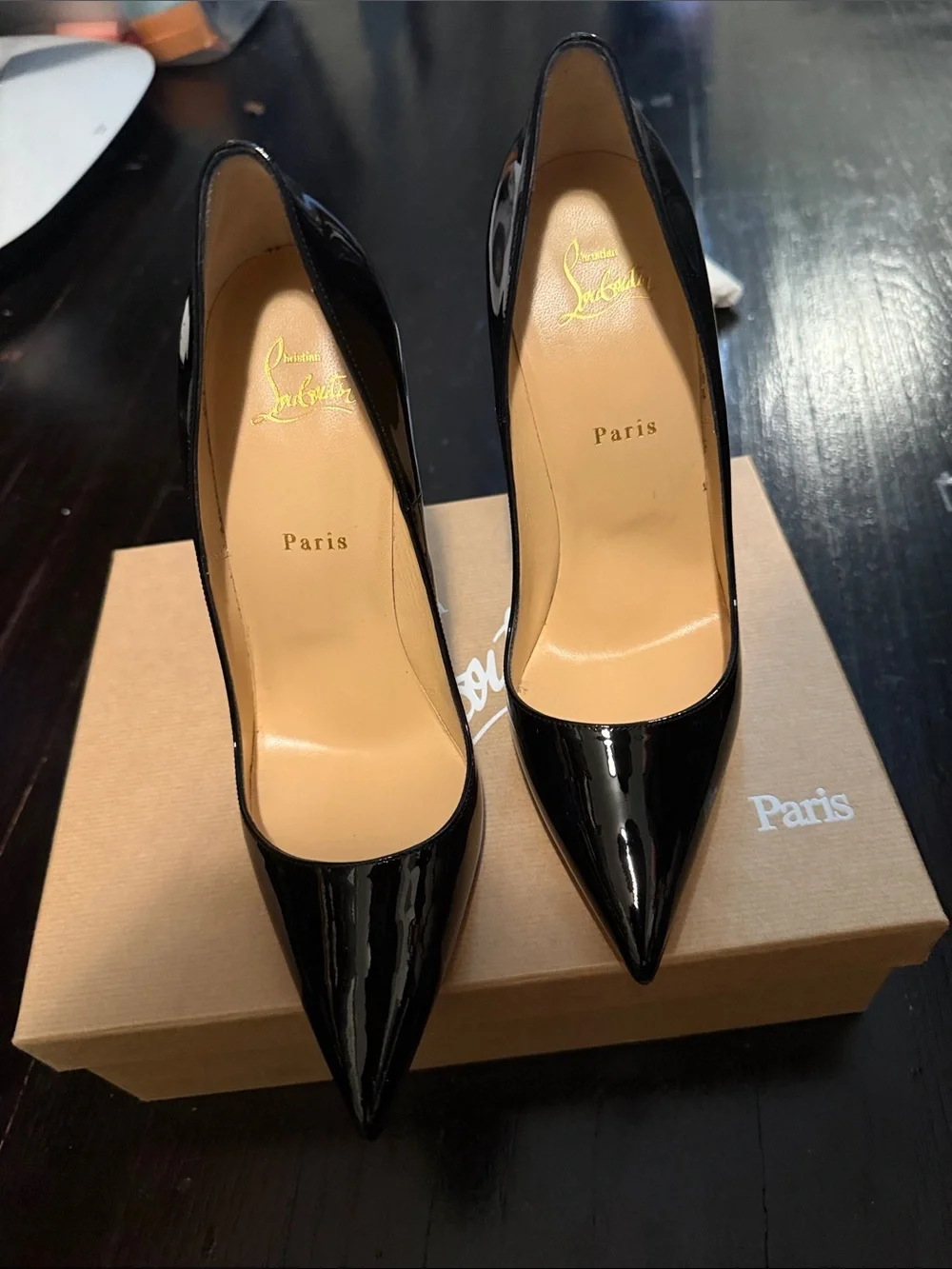 Christian Louboutin So Kate 120 Patent Black - Picture 6 of 9